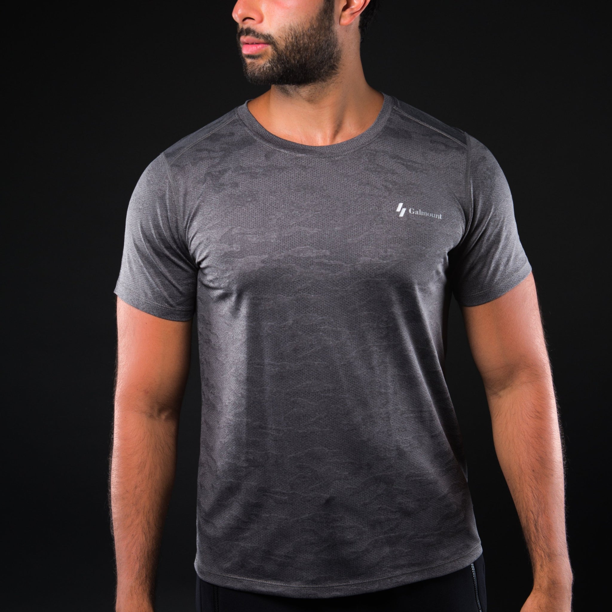 Men Grey Sport Shirt