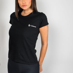 Women basic t-shirt black