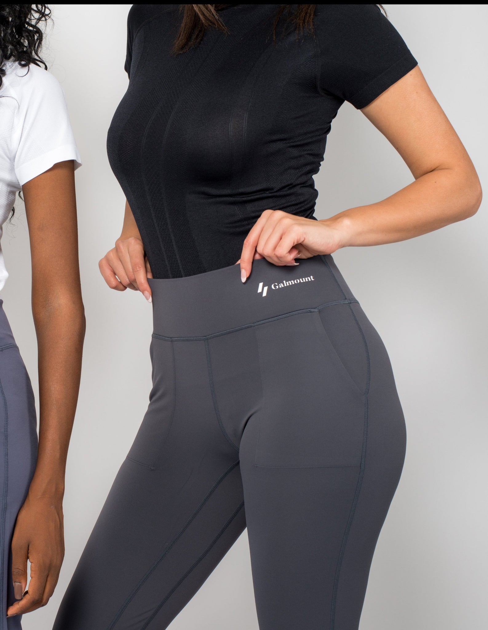 Women grey training pants