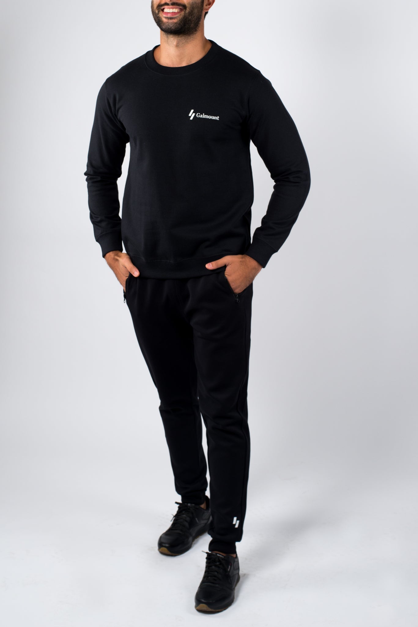 Galmount Black Sweatshirt